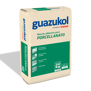 GUAZUKOL PORCELANATO - 20 kg