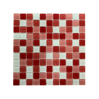 MOSAICO - ROJO Y BLANCO 30x30 (4009)