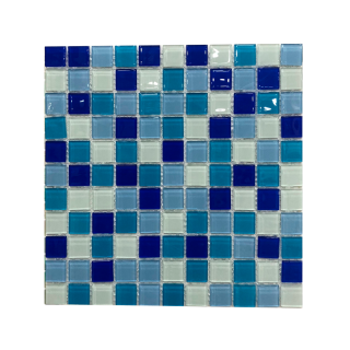 MOSAICO - AZUL, BLANCO Y CELESTE 30x30 (4023)