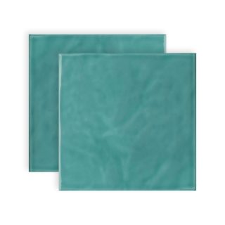 ELIANE - VERDE AGUA ONDA 20x20