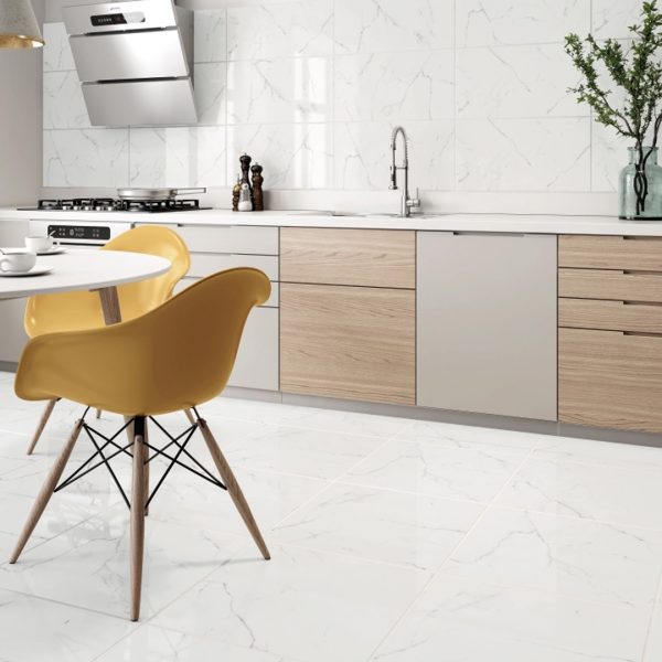 PISOFORTE - CALACATA WHITE 50x50 - Imagen 2